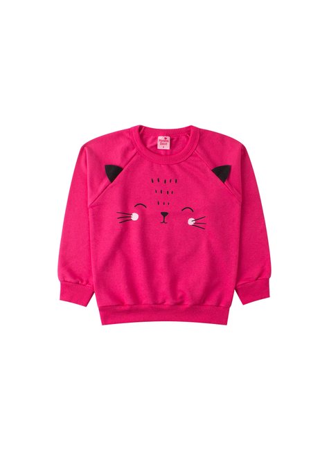 conjunto infantil feminino moletom peluciado cute menina doce 7