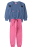 conjunto infantil feminino moletom peluciado cute menina doce 3