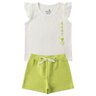 conjunto infantil feminino meia malhamoletinho best menina doce