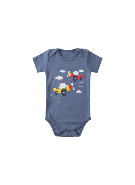 kit body bebe 3 pecas suedinesuedine sublimado aviao pequeno big amor 2