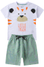 conjunto infantil masculino meia malhamoletinho little tiger good boy 3