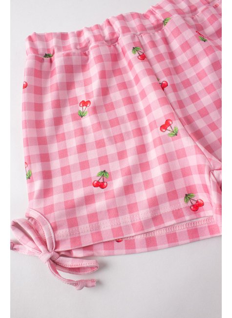 conjunto infantil feminino suplex sublimado cherry menina doce 4 4