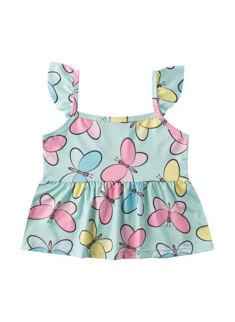 conjunto infantil feminino suplex sublimadomoletinho butterflies menina doce 2