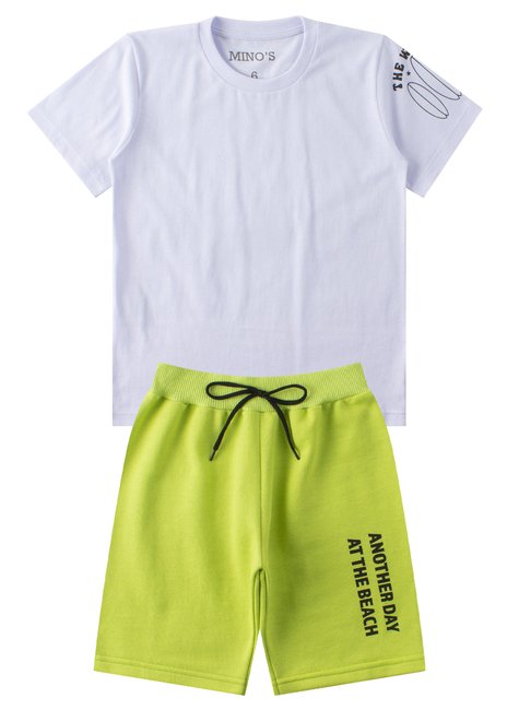 conjunto infantil masculino meia malhamoletinho the waves mino s