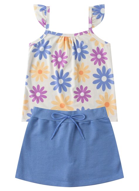 conjunto infantil feminino suplex sublimadomoletinho beautiful menina doce 6