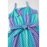 vestido infantil feminino suplex sublimado mermaid menina doce 2