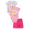 kit body bebe 3 pecas suedine summer leninha baby