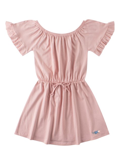 vestido infantil feminino meia malha charme menina doce 3