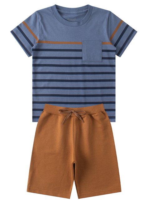 conjunto infantil masculino meia malhamoletinho estilo good boy 6