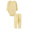 kit body bebe 2 pecas ribana canelada cute leninha baby 7