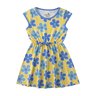 vestido infantil feminino suplex sublimado flor menina doce