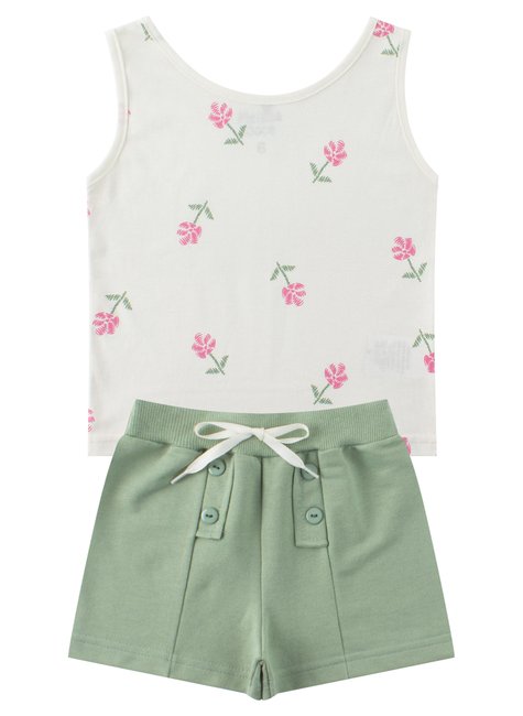 conjunto infantil feminino meia malhamoletinho charme menina doce 11