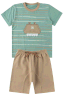 conjunto infantil masculino meia malhamoletinho divertido good boy 2