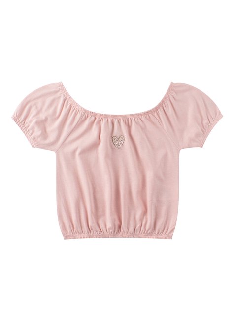 conjunto infantil feminino meia malha heart menina doce 7