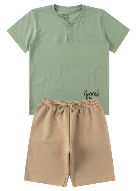 conjunto infantil masculino meia malhamoletinho estilo good boy 11