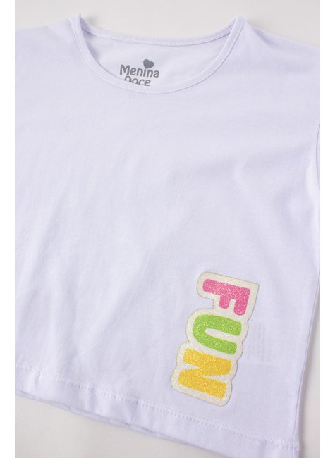 conjunto infantil feminino meia malhamoletinho fun menina doce 4