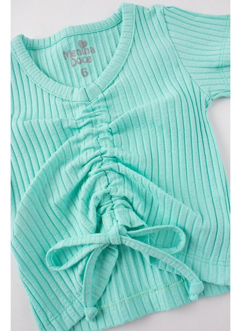 conjunto infantil feminino ribana caneladamoletinho pretty menina doce 5