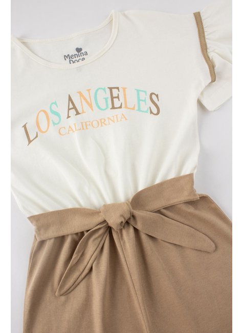 macacao infantil feminino meia malha los angeles menina doce 2