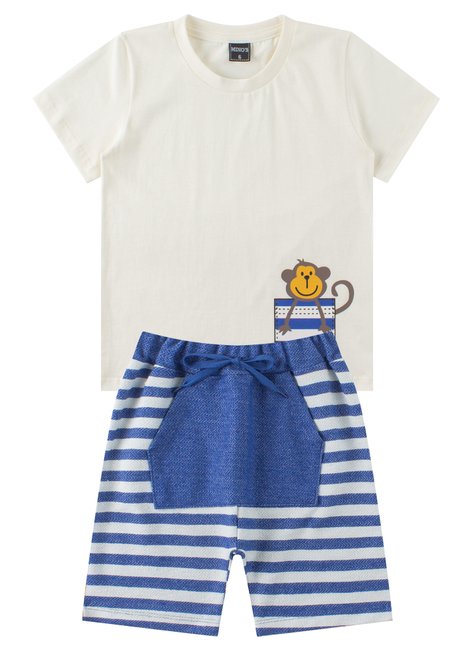 conjunto infantil masculino meia malhamoletinho rotativo divertido mino s 6