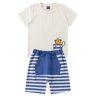 conjunto infantil masculino meia malhamoletinho rotativo divertido mino s 6