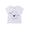 pijama infantil feminino meia malhasuplex sublimado sheep menina doce 2