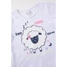 pijama infantil feminino meia malhasuplex sublimado sheep menina doce 4