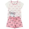 pijama infantil feminino meia malhasuplex sublimado cute menina doce