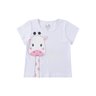 pijama infantil feminino meia malhasuplex sublimado girafa menina doce 2