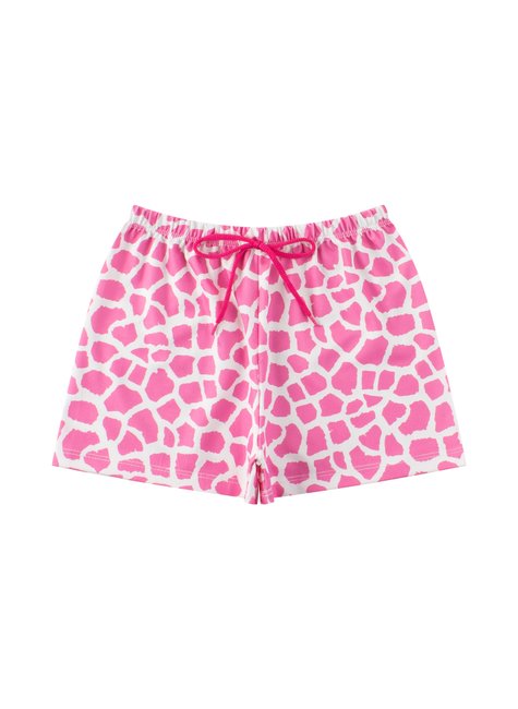 pijama infantil feminino meia malhasuplex sublimado girafa menina doce 3
