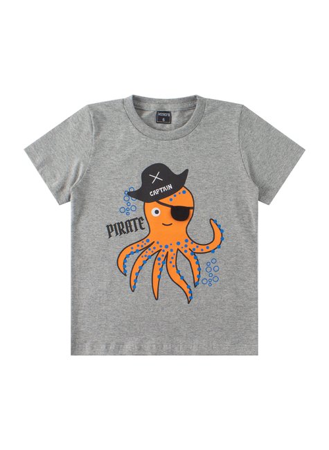 conjunto infantil masculino meia malhamoletinho rotativo pirate mino s 12