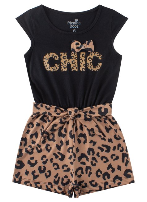 macacao infantil feminino meia malhasuplex sublimado chic menina doce