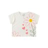 conjunto infantil feminino meia malhamoletinho flor menina doce 12