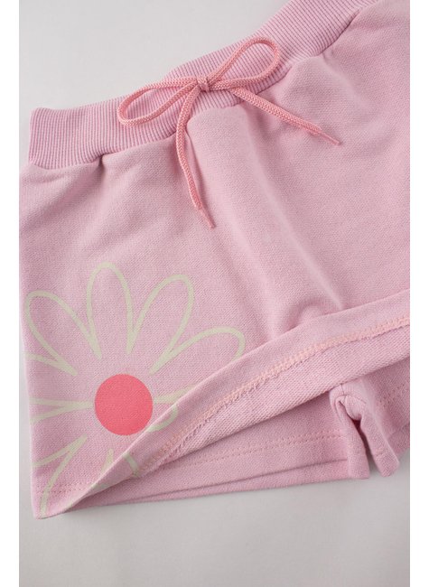 conjunto infantil feminino meia malhamoletinho flor menina doce 15