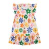 vestido infantil feminino suplex sublimado flowers menina doce