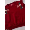 conjunto infantil feminino moletom peluciado butterfly menina doce 9