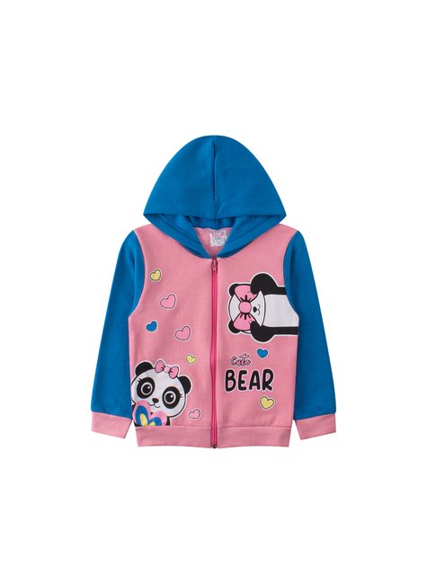 Moletom Feminino Moletom Listrado Colorido Conjunto Infantil