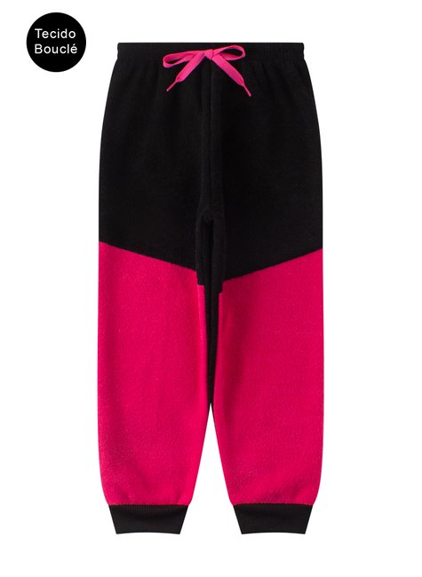 calca infantil feminino boucle peluciado cores india baby 5