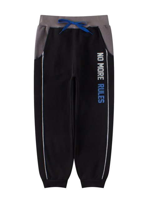 calca infantil masculino moletom peluciado no more rules india baby
