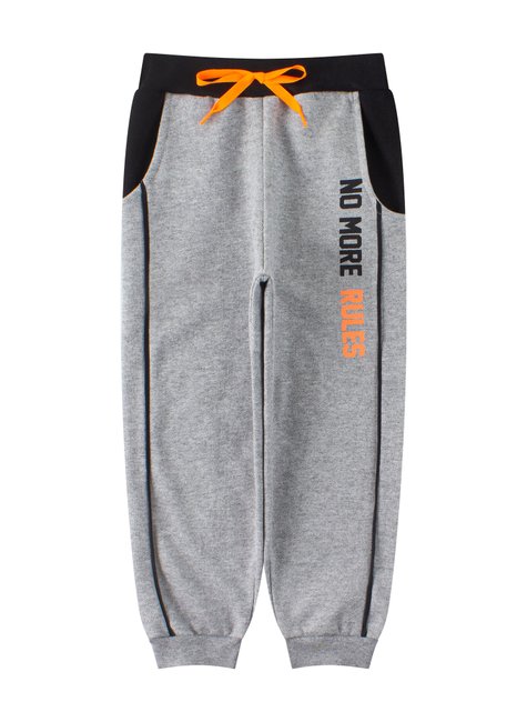 calca infantil masculino moletom peluciado no more rules india baby 5