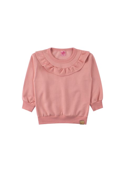 conjunto infantil feminino moletom peluciadosuplex sublimado bela menina doce 2