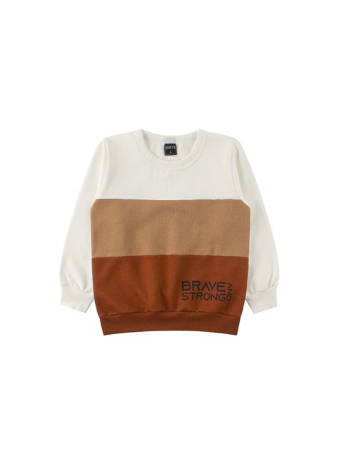 conjunto infantil masculino moletom peluciado strong mino s 2