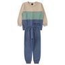 conjunto infantil masculino moletom peluciado strong mino s 11