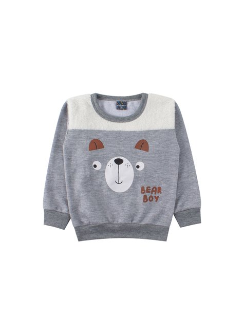 conjunto infantil masculino moletom peluciadopelo bear boy viston 11