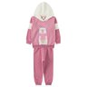 conjunto infantil feminino moletom peluciadopelo bear girl viston