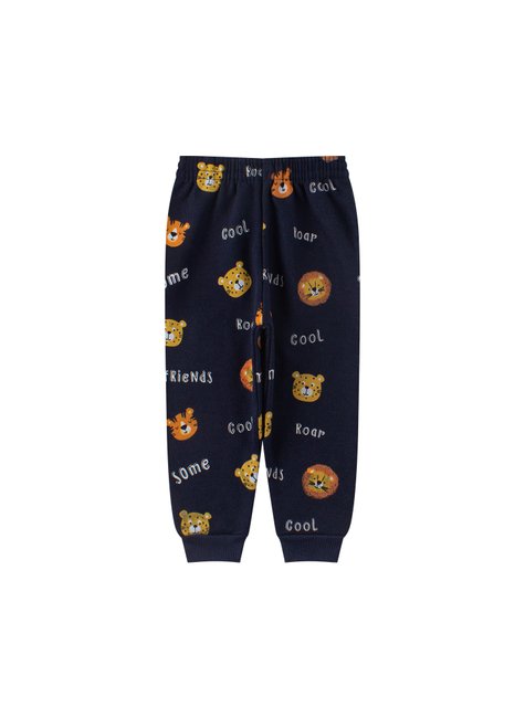 conjunto de bebe masculino moletom peluciadomoletom estampado cool friends viston 8