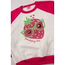 conjunto infantil feminino moletom peluciado fruits menina doce 14