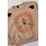 conjunto infantil masculino moletom peluciado lion mino s 4