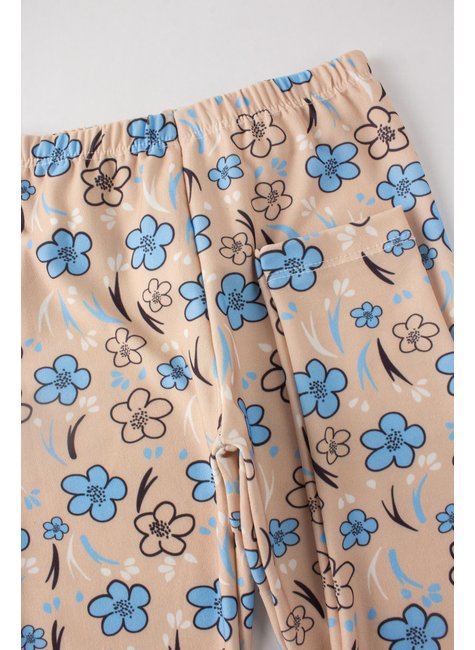 conjunto infantil feminino moletom peluciadosuplex sublimado flowers menina doce 5