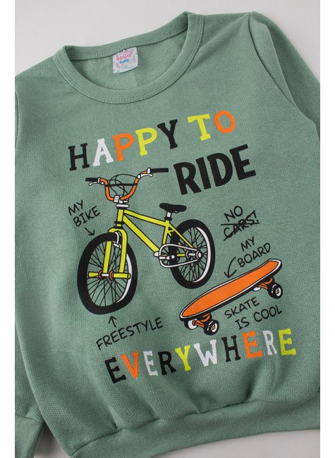 conjunto infantil masculino moletom peluciado cores india baby 29