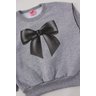 conjunto infantil feminino moletom peluciadosuplex sublimado laco menina doce 4
